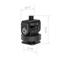 SmallRig mini rotule griffe porte-accessoire vers vis 1/4" - 3577