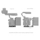 SmallRig système de fixation compact pour batterie V-Mount - 4064B