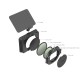 SmallRig matte box avec collier réglable et kit VND - 4411