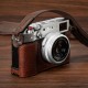 SmallRig étui demi-coque en cuir pour FUJIFILM X100VI (marron) - 4699