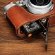 SmallRig étui demi-coque en cuir pour FUJIFILM X100VI (marron) - 4699