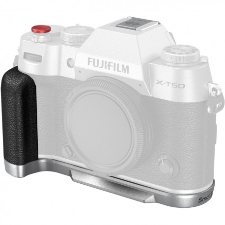 SmallRig plaque en L avec poignée pour FUJIFILM X-T50 (argent) - 4713C