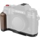 SmallRig poignée en L pour FUJIFILM X-T50 (Bois/Noir) - 4784C