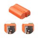 SmallRig batterie rechargeable USB-C EN-EL15c pour appareil photo (orange) - 4966