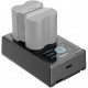 SmallRig Doppelladegerät für Fujifilm NP-W235 Batterien - 4085