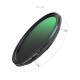 SmallRig filtre 67mm VND ND2-ND32 (1-5 stops) et Black Mist 1/4 - 5170