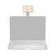 SmallRig lampe vidéo LED M3 pour smartphone, attachable MagSafe, blanche - 5640
