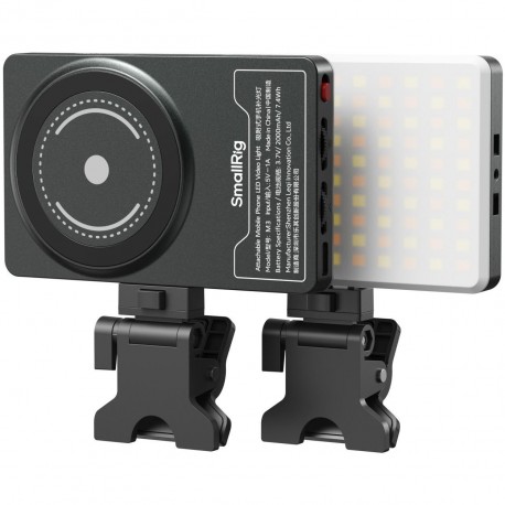 SmallRig M3 lampe vidéo LED pour smartphone attachable (bleu encre) - 5505