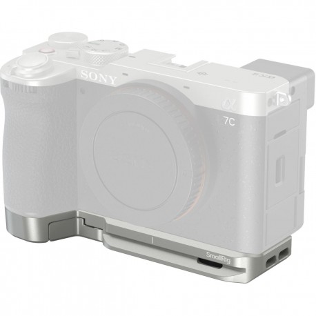 SmallRig baseplate avec emplacement Airtag pour Sony A7C II / A7CR (argenté) - 5482