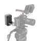 SmallRig plaque de montage avancée V-Mount avec double pince tige 15mm - 3203B