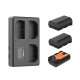 SmallRig Kit 3 batteries et chargeur Canon LP-E6NH - 6017