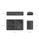 SmallRig Kit 3 batteries et chargeur Canon LP-E6NH - 6017