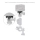 SmallRig Adaptateur rapide pour Insta360 Ace Pro 2 - 5814B
