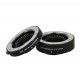 Kit tube allonge bague macro 10/16mm pour Panasonic MFT mount Micro M4/3