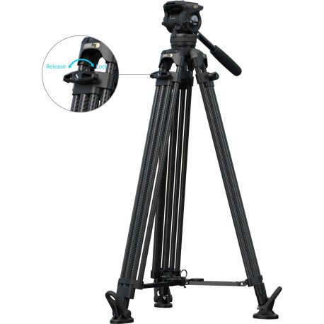 SmallRig FSD16 FreeSpeed Carbon-Stativ Heavy-Duty - 5580