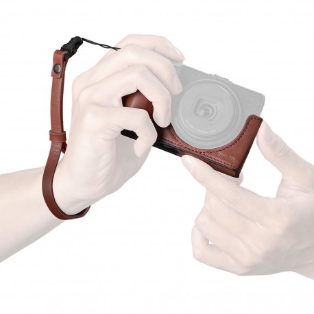 SmallRig Kit étui cuir pour Ricoh GR IV/III Rouge - 5678