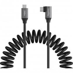 SmallRig Câble spiralé USB-C droit vers coudé - 5730