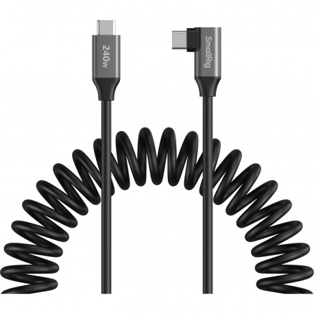 SmallRig USB-C Spiral-Datenkabel gerade/gewinkelt - 5730