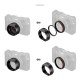 SmallRig UV-Filter & Gegenlichtblende Fujifilm X100VI/V - 5850