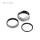 SmallRig UV-Filter- & Gegenlichtblenden-Kit X100VI Silber - 5851