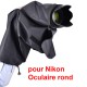 Regenschutz mit Runde Okular für Nikon DK-19