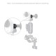 SmallRig Adaptateur attache rapide Insta360 GO Ultra - 5919