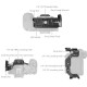 SmallRig HawkLock Half Cage Canon EOS R6 III/R5 II - 5953