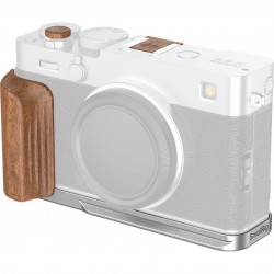 SmallRig L-Platte mit Holzgriff für Fujifilm X-E5 Silber - 5984
