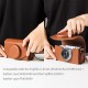 SmallRig Sacoche cuir pour Fujifilm X-E5 / X100VI Brun - 5986
