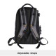 Kamerarucksack K&F Concept Grau Large 44x16x29cm