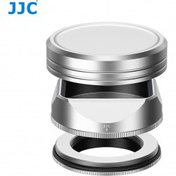 JJC Gegenlichtblende für Fujifilm XF 23mm/27mm F2.8 Silber
