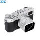 JJC Gegenlichtblende für Fujifilm X100VI / X100V – Silber