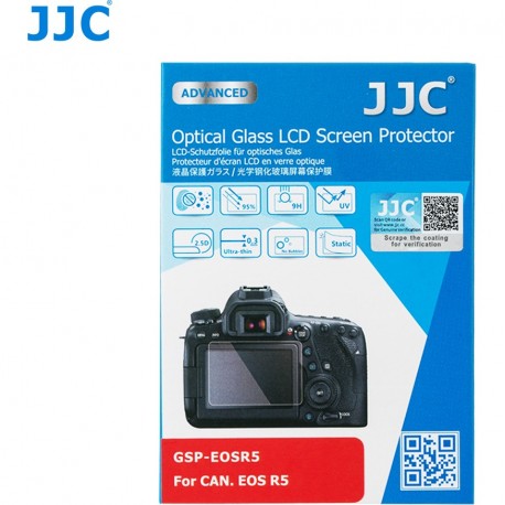 JJC Protection d'écran en verre ultra-fin pour Canon EOS R5