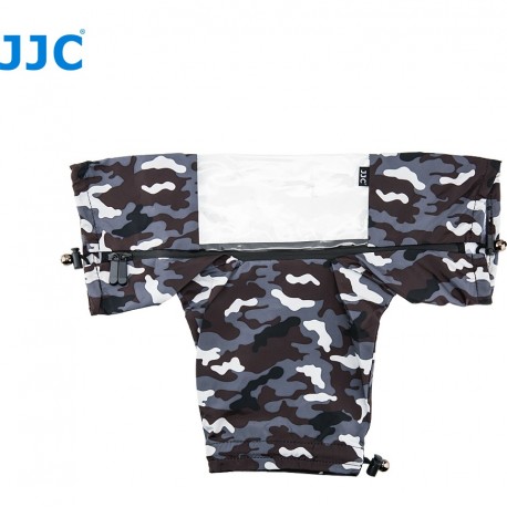 JJC Housse de pluie pour reflex avec objectif - Camouflage gris