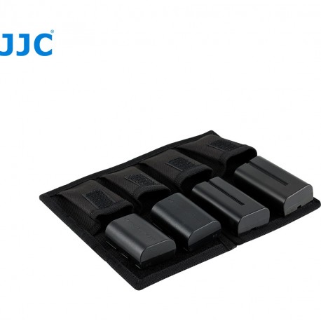 JJC Batterietasche für 4 Akkus und SD-Karten