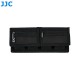 JJC Étui de rangement pour 4 batteries et cartes SD