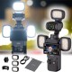 JJC Kit de mini lampes LED pour DJI Osmo Pocket 3