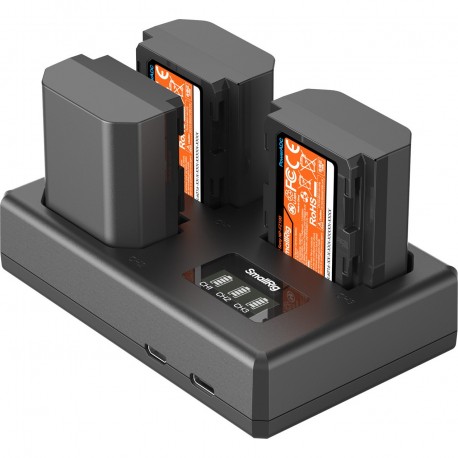 SmallRig Kit 3 batteries et chargeur Sony NP-FZ100 - 6016