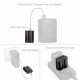 SmallRig Akku mit USB-C-Ladung für Fujifilm NP-W235 - 6096