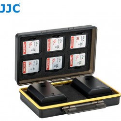 JJC Multifunktions-Akku- und Speicherkartenbox BC-3SD6