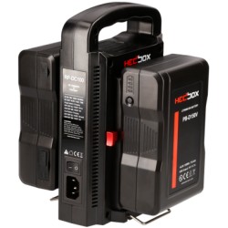 Kit HedBox 2x 150Wh et chargeur batterie V-Mount total 300Wh