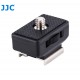 JJC Adapter 1/4 Zoll Gewindezapfen auf Blitzschuh