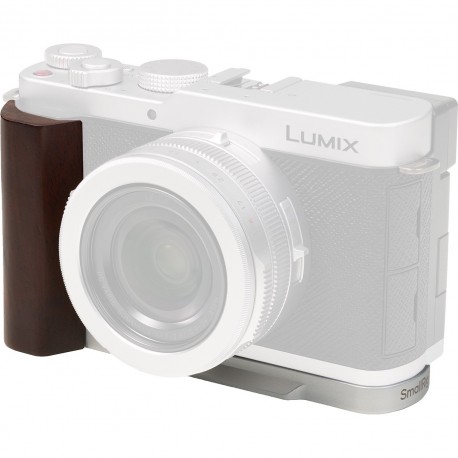 SmallRig L-Bracket poignée bois Lumix S9 argent - 5943