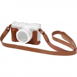 SmallRig Leder-Halbtasche für Panasonic LUMIX L10 Braun - 6275
