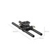 SmallRig Plaque Arca-Swiss avec clamp 15mm double - 6761