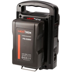 Kit HedBox 2x 195Wh Akkus V-Mount und Ladegerät gesamt 390Wh