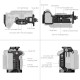 SmallRig Kit Cage Hawklock pour Sony FX5 - 6778