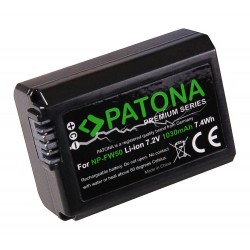 PATONA Batterie Premium NP-FW50 pour Sony