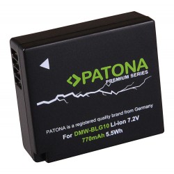 PATONA Akku Premium DMW-BLG10 für Panasonic Lumix