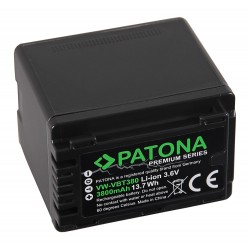 PATONA Batterie Premium VW-VBT380 pour Panasonic Lumix